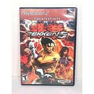 Tekken 5 Greatest Hits PS2 (Sony PlayStation 2, 2005) CIB